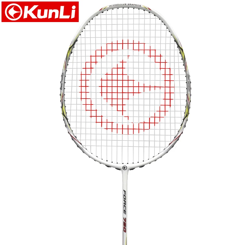 Оригинальная ракетка для бадминтона KUNLI FORCE 770/750 полностью карбоновая 3U