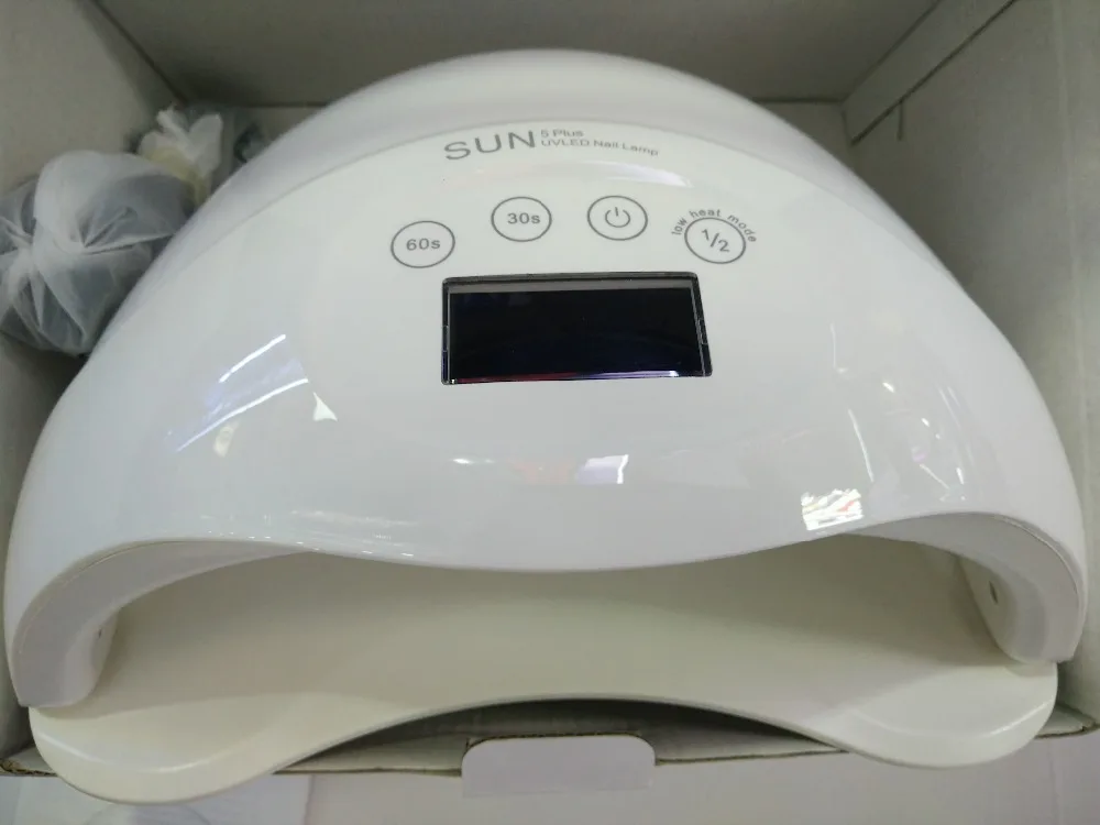 Сенсорный Умный контроль SUNUV 5plus машинка для стрижки 48 Вт Сушилка ногтей белый