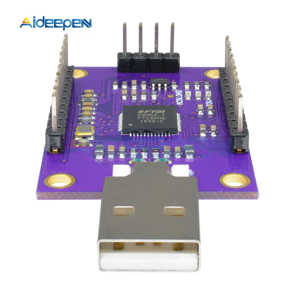 Многофункциональный высокоскоростной USB-модуль CJMCU FT232H для JTAG UART/ FIFO SPI/ I2C |