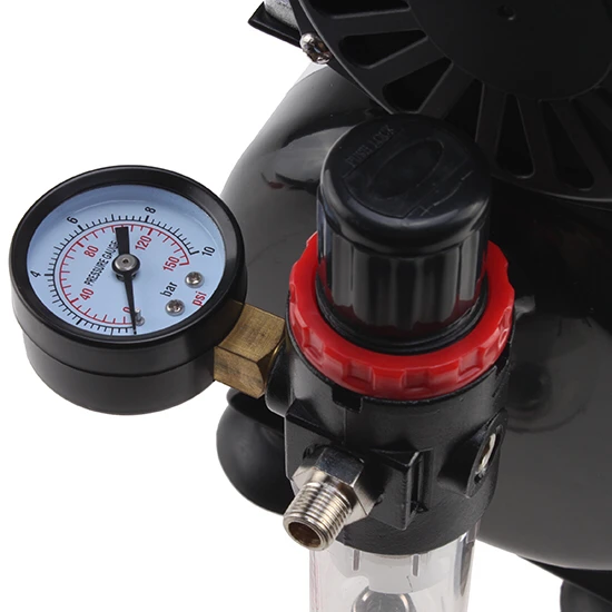 Colopaint мини портативный воздушный компрессор TC 20T с воздушным баком тела живопись