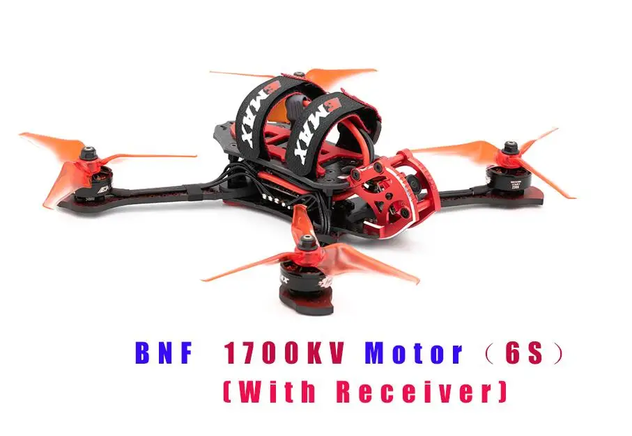BUZZ BNF 1700KV Emax 245 мм углеродного волокна аккуратно вибрирует, 5-дюймовый быстроходный беспилотный Радиоуправляемый летательный аппарат 1700kv/2400kv двигатель W/FrSky XM+ приемник-с управлением от первого лица без контроллера/PNP с дистанционным управлением и съемкой от первого лица Камера Drone - Цвет: BUZZ BNF 1700KV