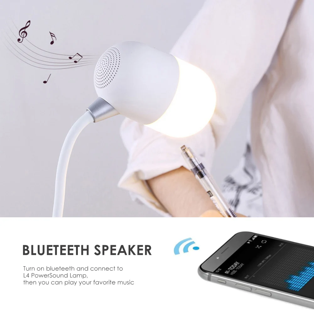 L4 многофункциональная bluetooth колонка беспроводное зарядное устройство