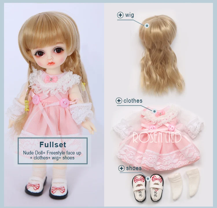 Rosenlied RL Monday Bambi bjd sd doll 1/8 body model cutie oueneifs High Quality resin toys free eyes shop angelhood | Игрушки и хобби