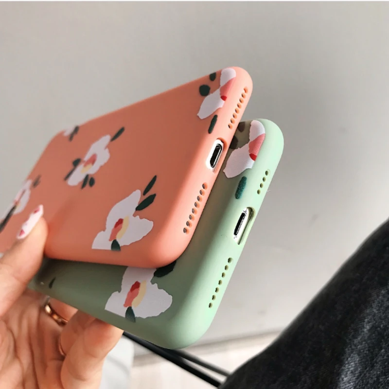 Чехол для iPhone 7 8 6 6S Plus чехол XR XS X Xs Max Летний Фруктовый телефон силиконовый из ТПУ