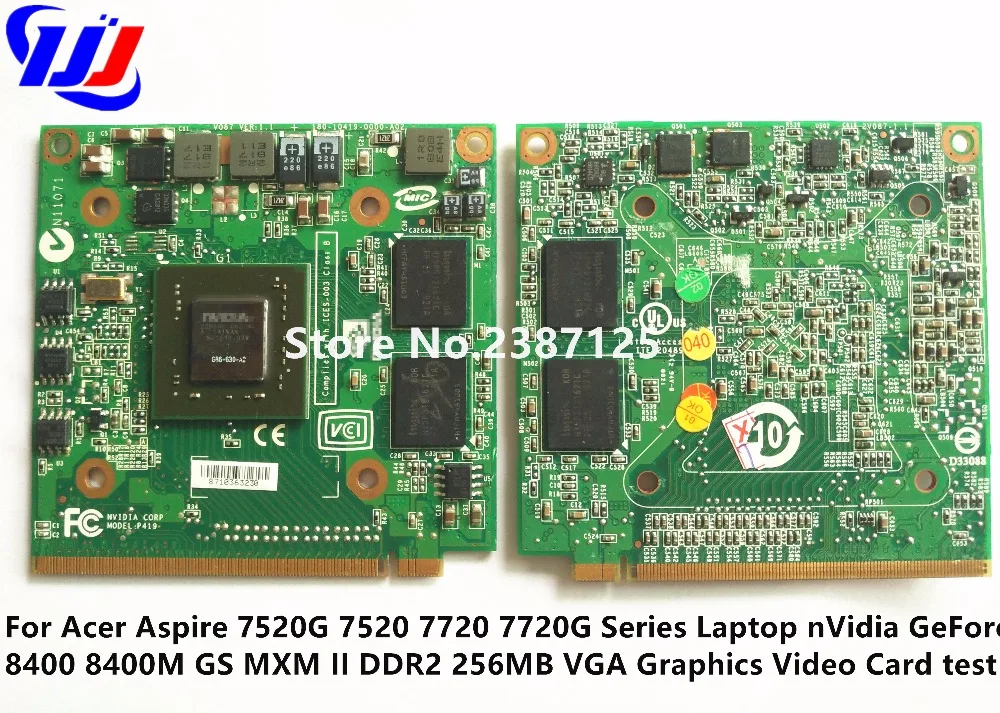 8400 M GS 256 MB DDR2 LS-3582P VGA Видеокарта для путешествий 4730G 5520G 5530G 5710G 5720G 5730G 6593G 7520G 7530G 7720G 7730G