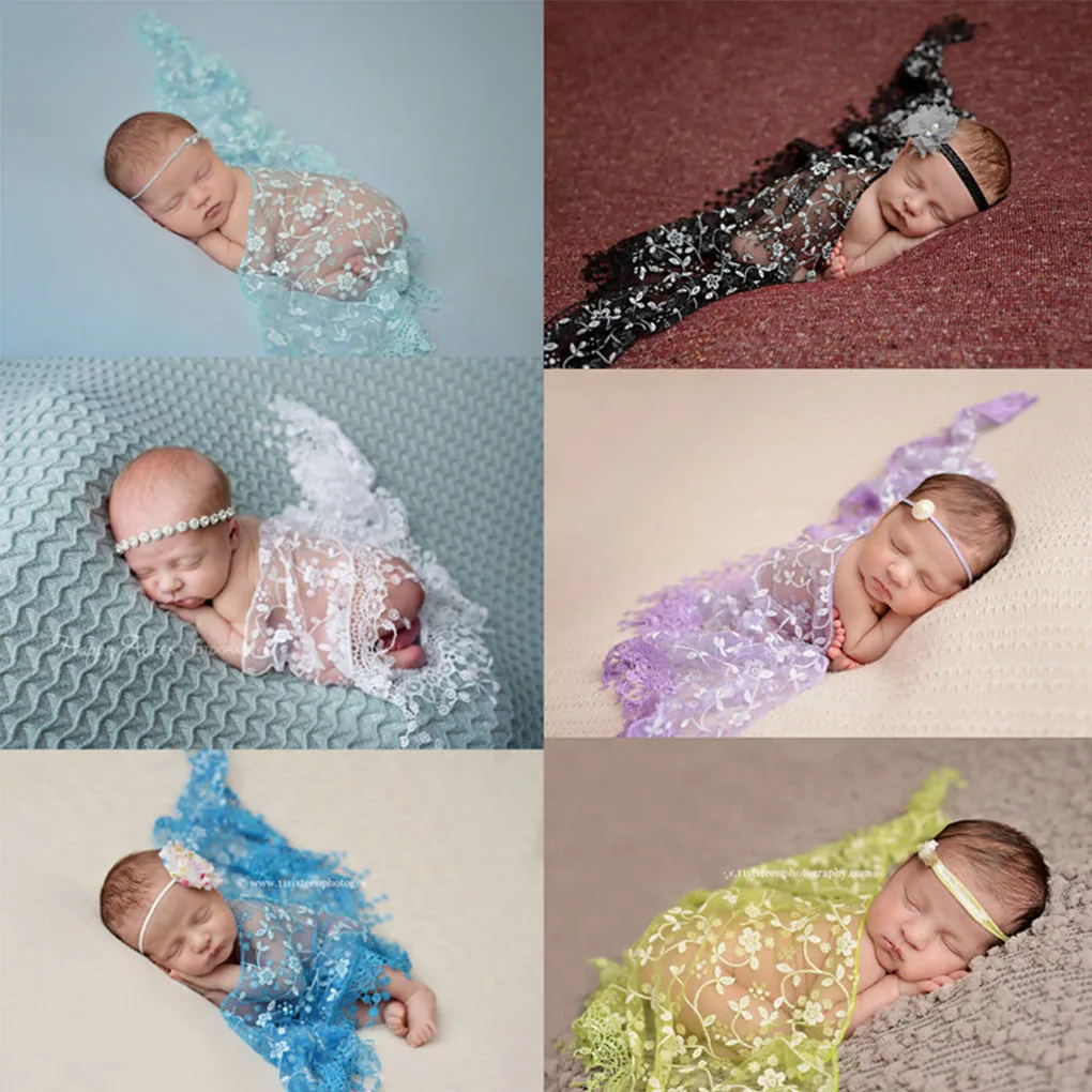 

Maternity Lace Wraps baby photography props Newborn Photography Wraps Baby Photo props Accessories Photo Shoot Baby No headband