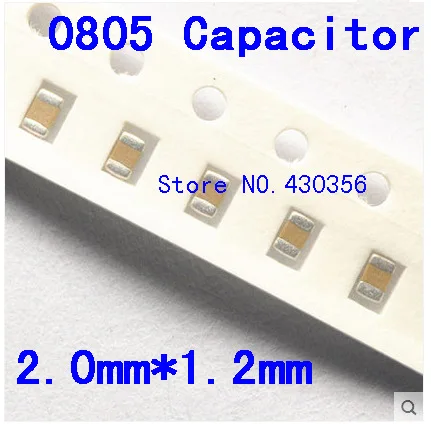 Бесплатная доставка конденсатор 0805 SMD 4 7 мкФ 50V 475Z 200 шт. | Электронные компоненты и
