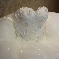 elegant luxury lace wedding dress 2022 vintage plus size ball gowns vestido de noiva