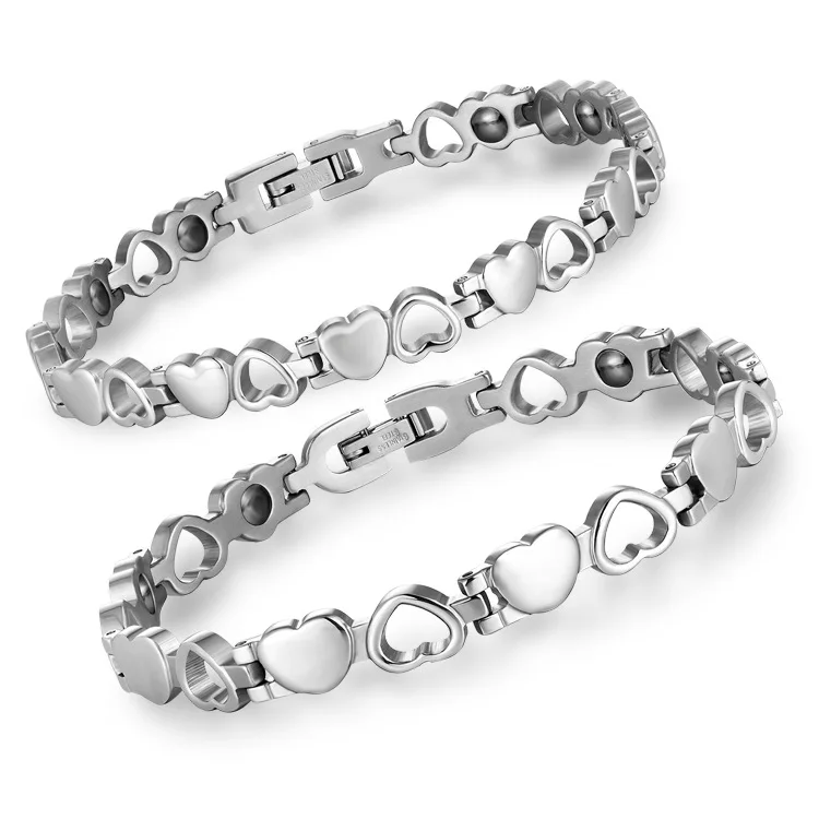 Браслет-цепочка из нержавеющей стали с сердечником | Украшения и аксессуары