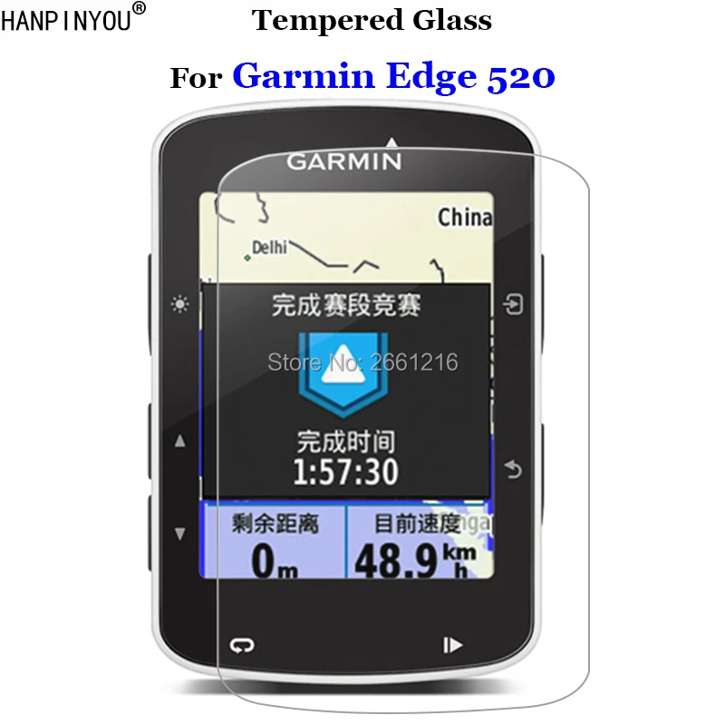 Закаленное стекло 9H 2.5D для Garmin Edge520 Премиум Защитная пленка экрана Edge 520 Смарт