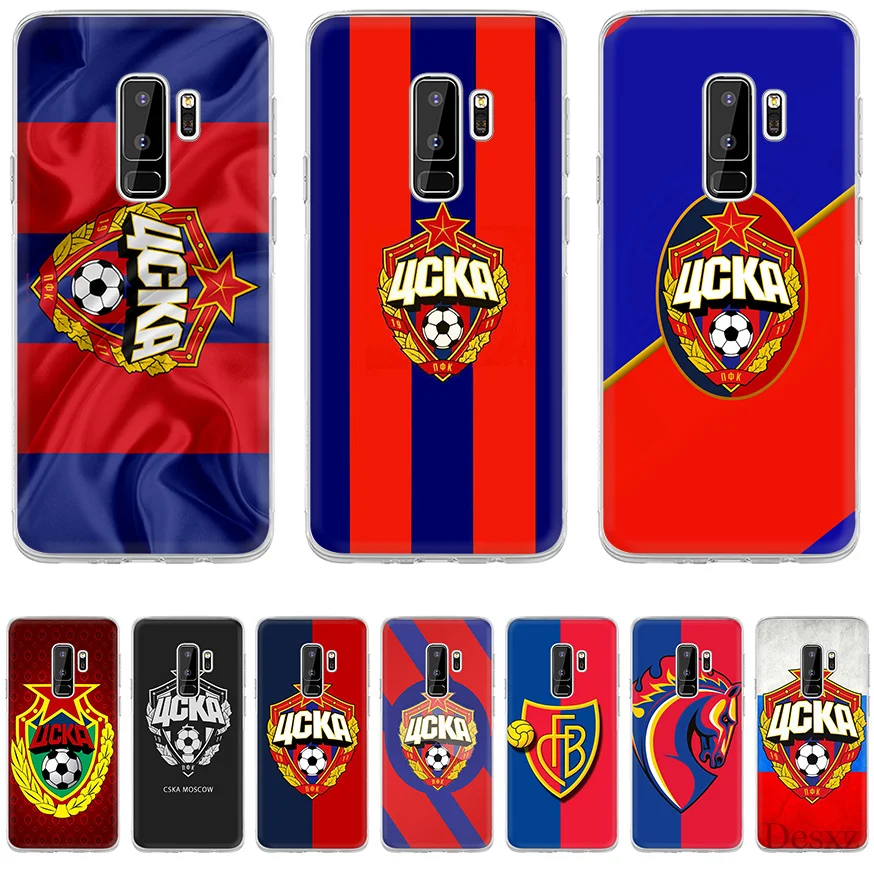 Desxz ЦСКА клуб для samsung S8 S9 S10E S10 плюс S3 S4 S5 S6 S7 Edge Note 8 9 M10 M20 M30 крышка