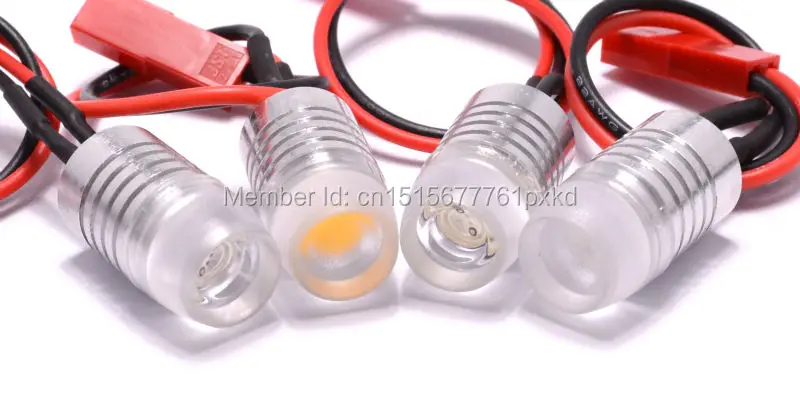 4 шт. RC ночной Летающий 1 5 Вт супер яркий светодиодный фонарь для самолета