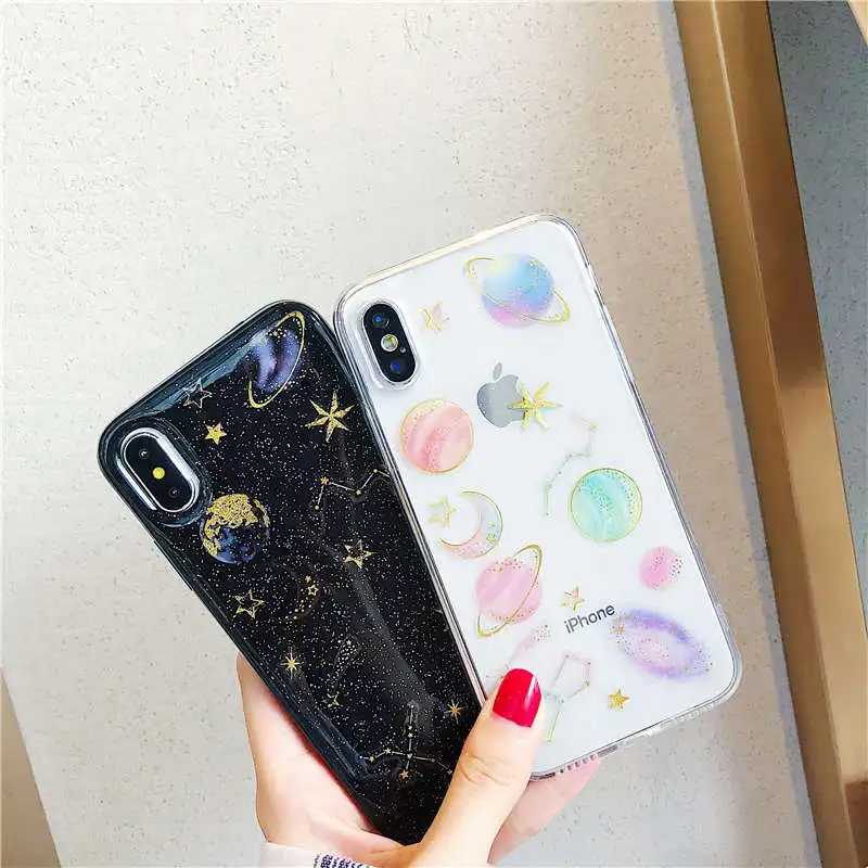 Блеск Вселенной Звездных мягкий чехол для OPPO F5 F9 R17 A3 A5 A57 A39 A59 A73 A79 A77 A83 A7 R15X K1 A9 F11 R9 R9S R11 R11S плюс