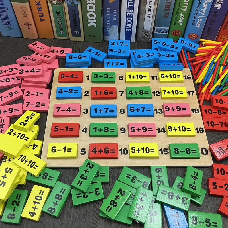 JaheerToy математическая игрушка Монтессори Развивающие деревянные игрушечные