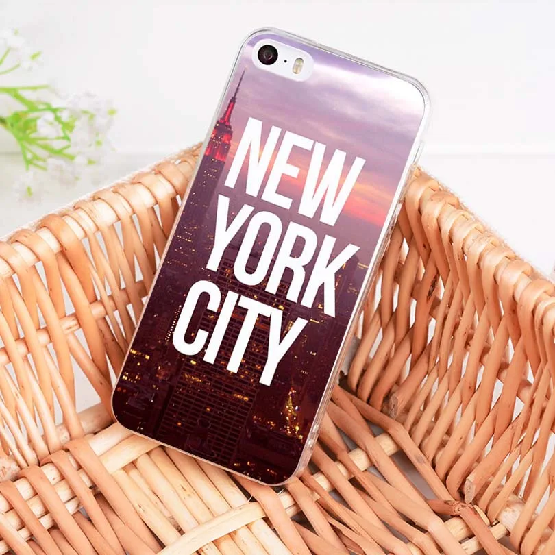 MaiYaCa New York City building цветной прозрачный мягкий чехол из ТПУ для iPhone 8 7 6 6S Plus X 10 5 5S SE 11pro