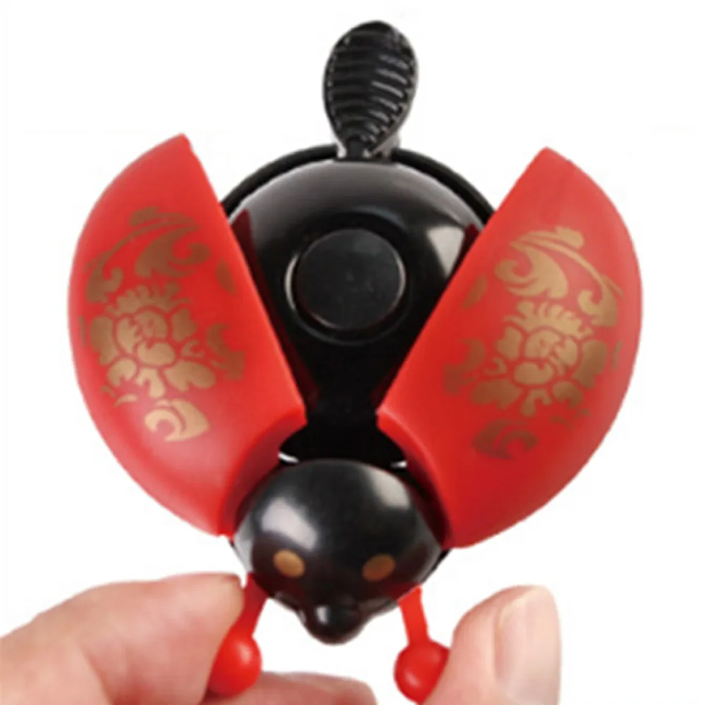 Lucu Sepeda Ladybug Bell Ladybird Alarm Sepeda Logam Stang Tanduk Aksesoris Sepeda Buzina De Bicicleta Alarme Sonnette