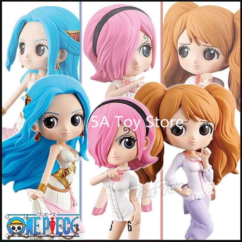 3 шт./лот Q Posket One Piece Petit Nefeltari Vivi Vinsmoke Reiju Charlotte Pudding PVC экшн фигурка Коллекционная