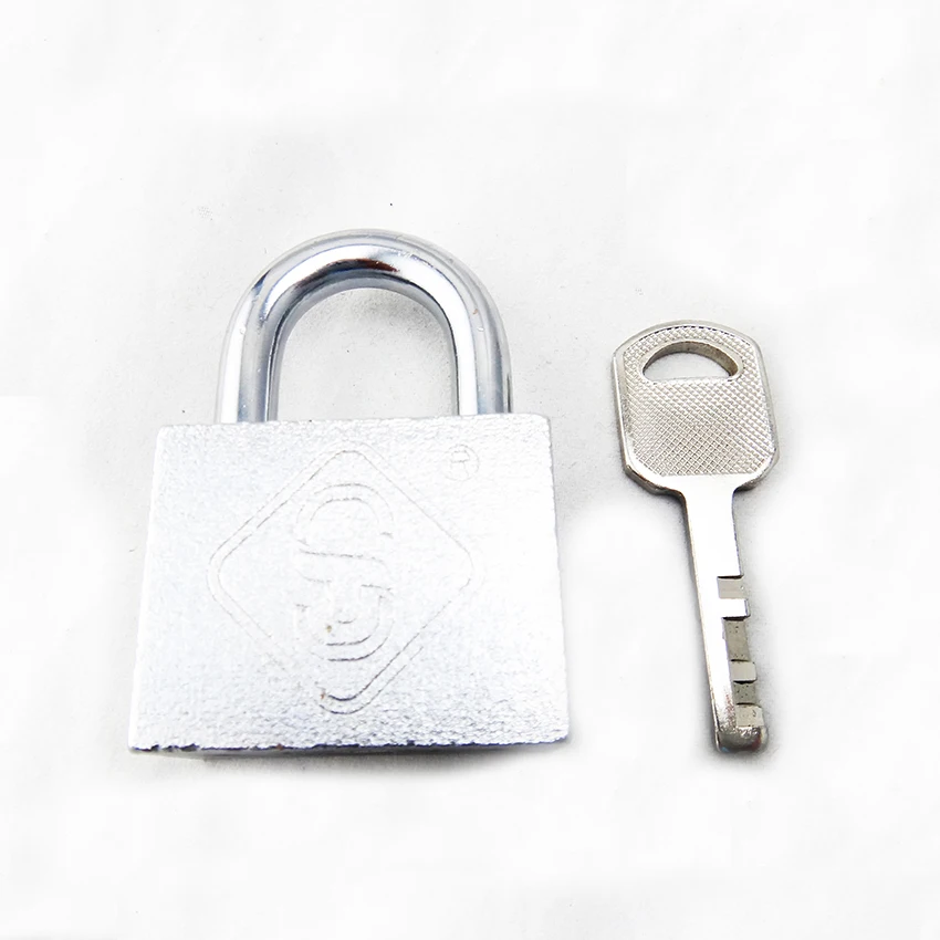 Цилиндрический замок с квадратным кодом 40 мм водонепроницаемый стальной