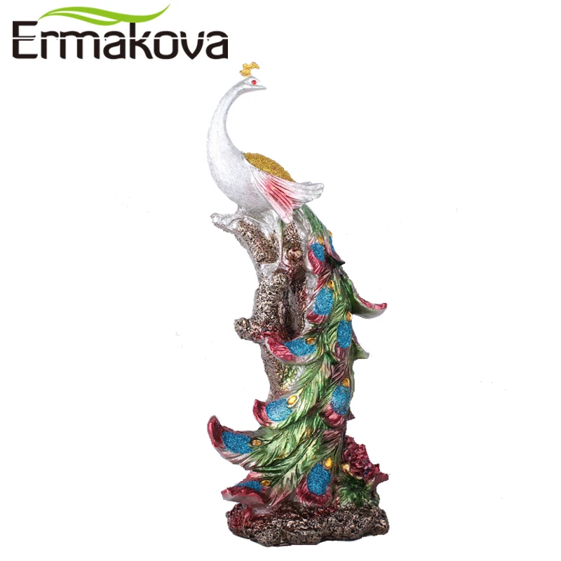 Ермакова 42 см (16 5 &quot) высота статуя Феникса из смолы красочная птица чудо-Феникс