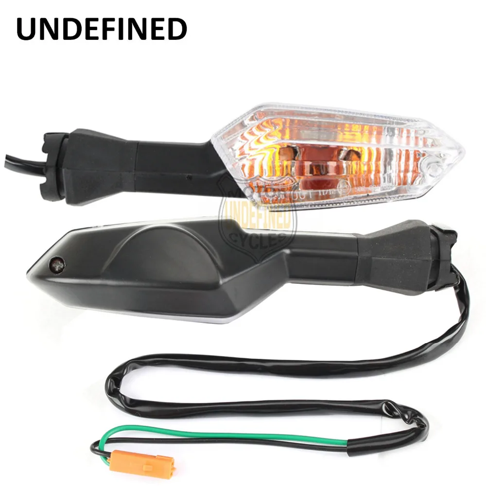 1 Pair Motorcycle Turn Signal Lights Blinker Indicator Lamp For Kawasaki Ninja Z250 Z800 ZX-6R NINJA 300 2013-2015 |