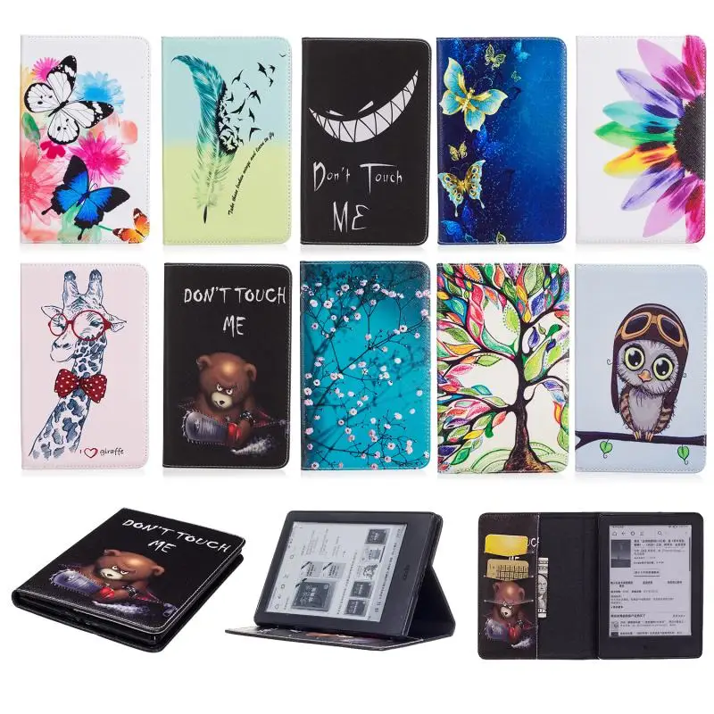 Умный чехол для планшета, чехол для Amazon, Kindle 8-го поколения, Kindle 8, 6 дюймов, электронная книга, умный чехол с подставкой из искусственной кожи, чехол Etui