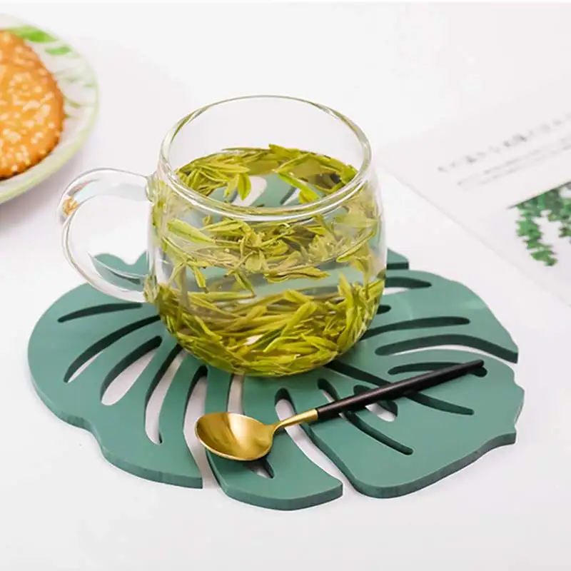 Коврик для чайных подстаканников нескользящий коврик стола изоляционный