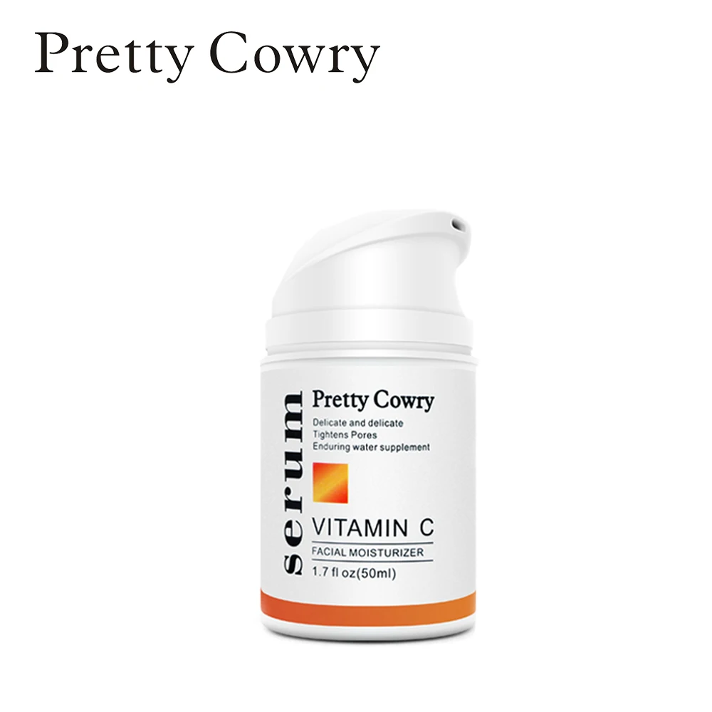 PRETTY COWRY антивозрастной витамин c20 отбеливающая Сыворотка для крема для лица