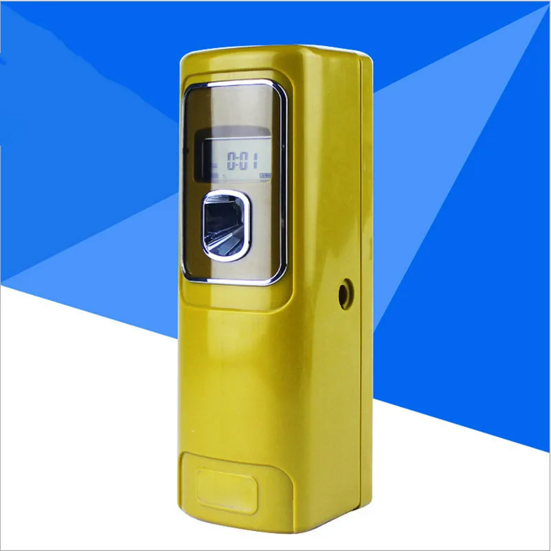 yellow Интеллектуальный lcd автоматический аэрозольный диспенсер ароматизатор-распылитель Настенный Аромат для отеля диспенсер домашний освежитель воздуха - Цвет: yellow