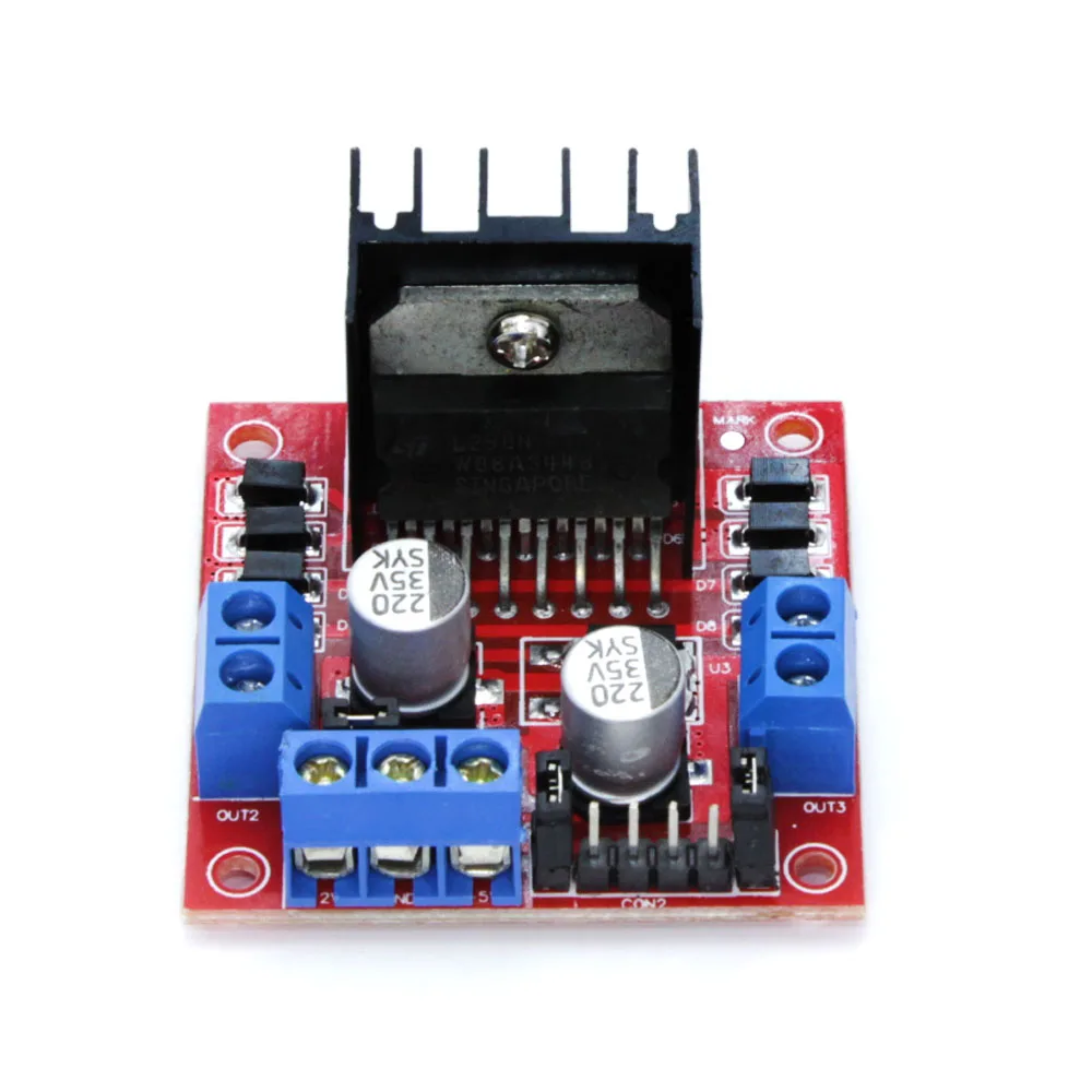 Плата драйвера двигателя L298N модуль L298 для шагового arduino умного автомобиля робота