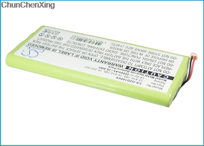 Cameron Sino 2000mAh аккумулятор 15.200.001 15.910.185 для Ozroll ODS контроллер умный привод Smart Control 10