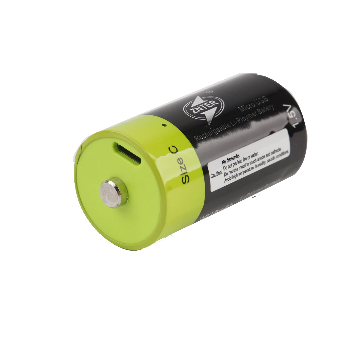 ZNTER 1,5 V Размер C перезаряжаемая батарея 3000mAh литий-полимерная батарея микро USB кабель Быстрая зарядка
