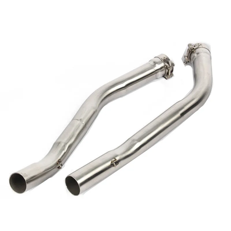 Motorcycle Exhaust Connect Pipe Middle Midpieces For Kawasaki ZZR1400 ZX-14R 2006-2016 | Автомобили и мотоциклы