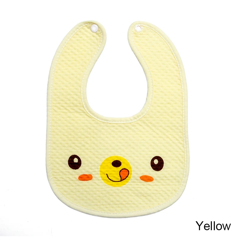 Yellow A REAKIDS/милые детские нагрудники с рисунком из мультфильма; водонепроницаемые Слюнявчики для малышей; бандана; нагрудники; треугольные Слюнявчики; детская отрыжка; одежда - Цвет: Yellow A