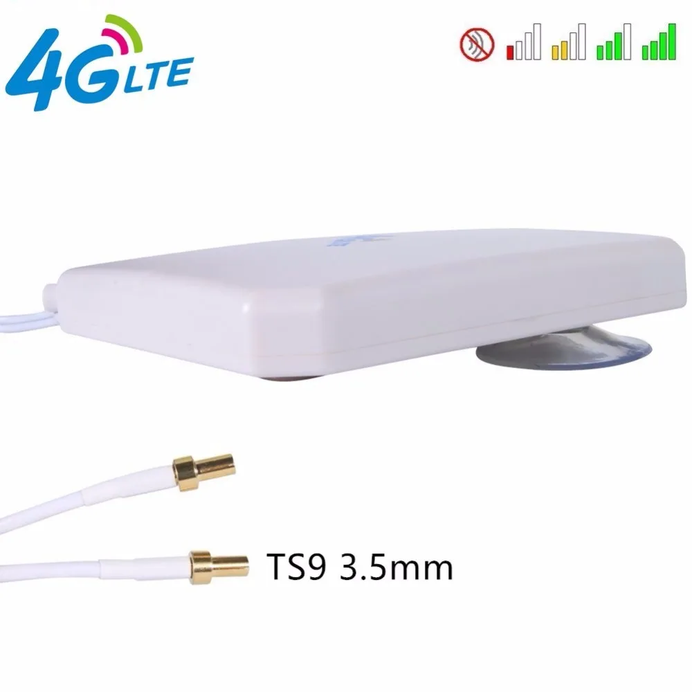2 антенны TS9 Mimo для 4G модемов Huawei E8372 E5776 E859 E8278 ac790s ac810s m1 кабель м 35DBI|3G/4G роутеры| |