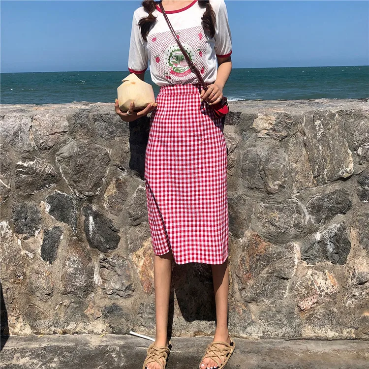 Лето 2019 г. Корейский ins стиль Свободные мультфильм печати футболки с коротким