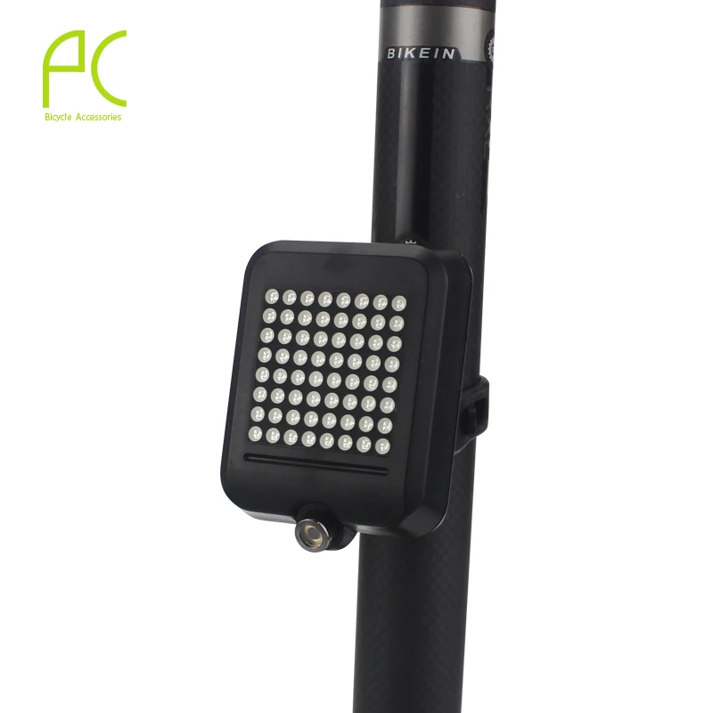 PCycling велосипедный Интеллектуальный поворотный задний светильник сигнальный