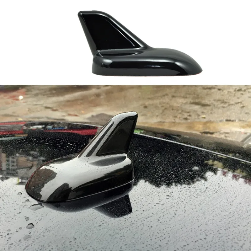 

Car Exterior Roof Decoration Shark Fin Antenna Sticker for Smart fortwo forfour 2009 2010 2011 2012 2013 2014 2015 2016 2017 18