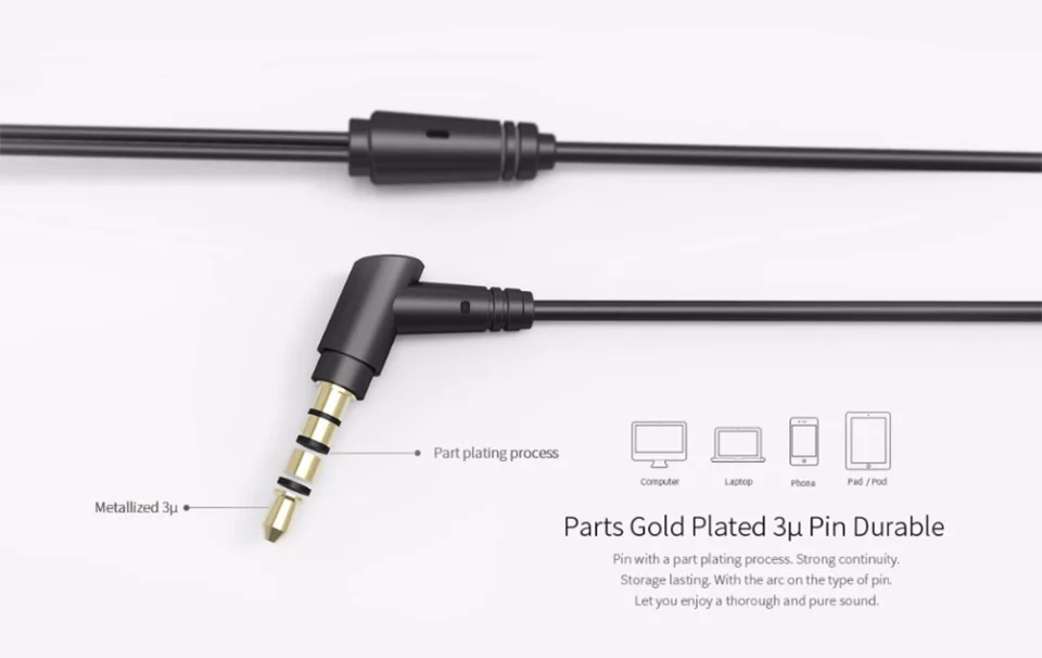 Uiisii ba-t8s 2dd+ 1BA 6 unidades tecnologa hbrida auriculares HiFi ruido estreo con micrfono Monitores auricular origina