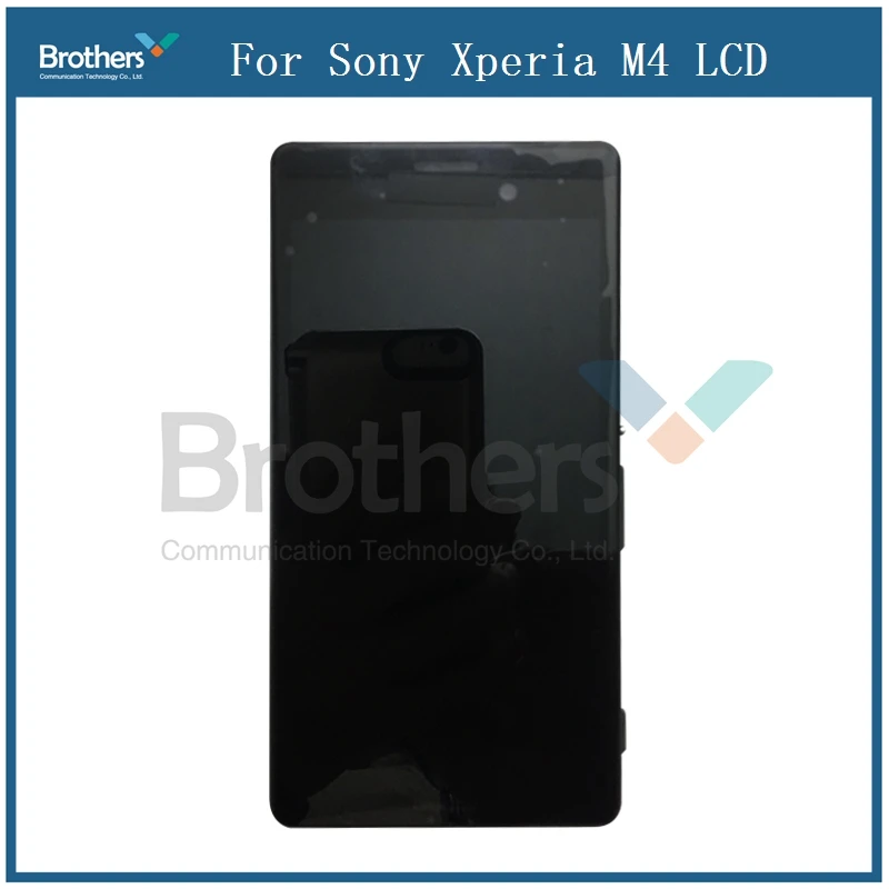 Для Sony Xperia M4 ЖК-дисплей с рамкой кодирующий преобразователь сенсорного экрана в
