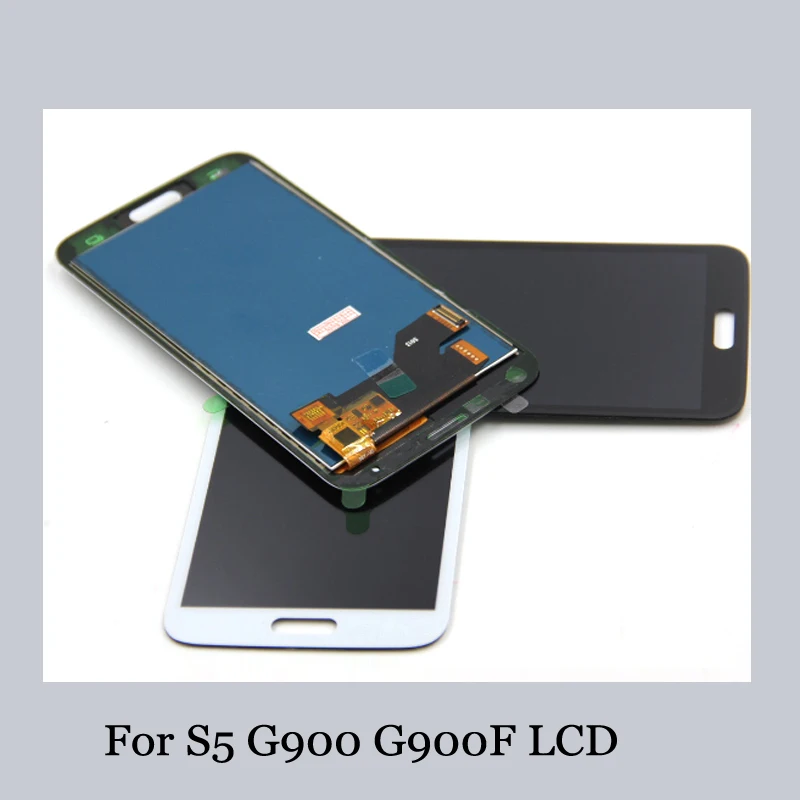 ЖК дисплей для Samsung GALAXY S5 G900 G900F высококачественный кодирующий преобразователь