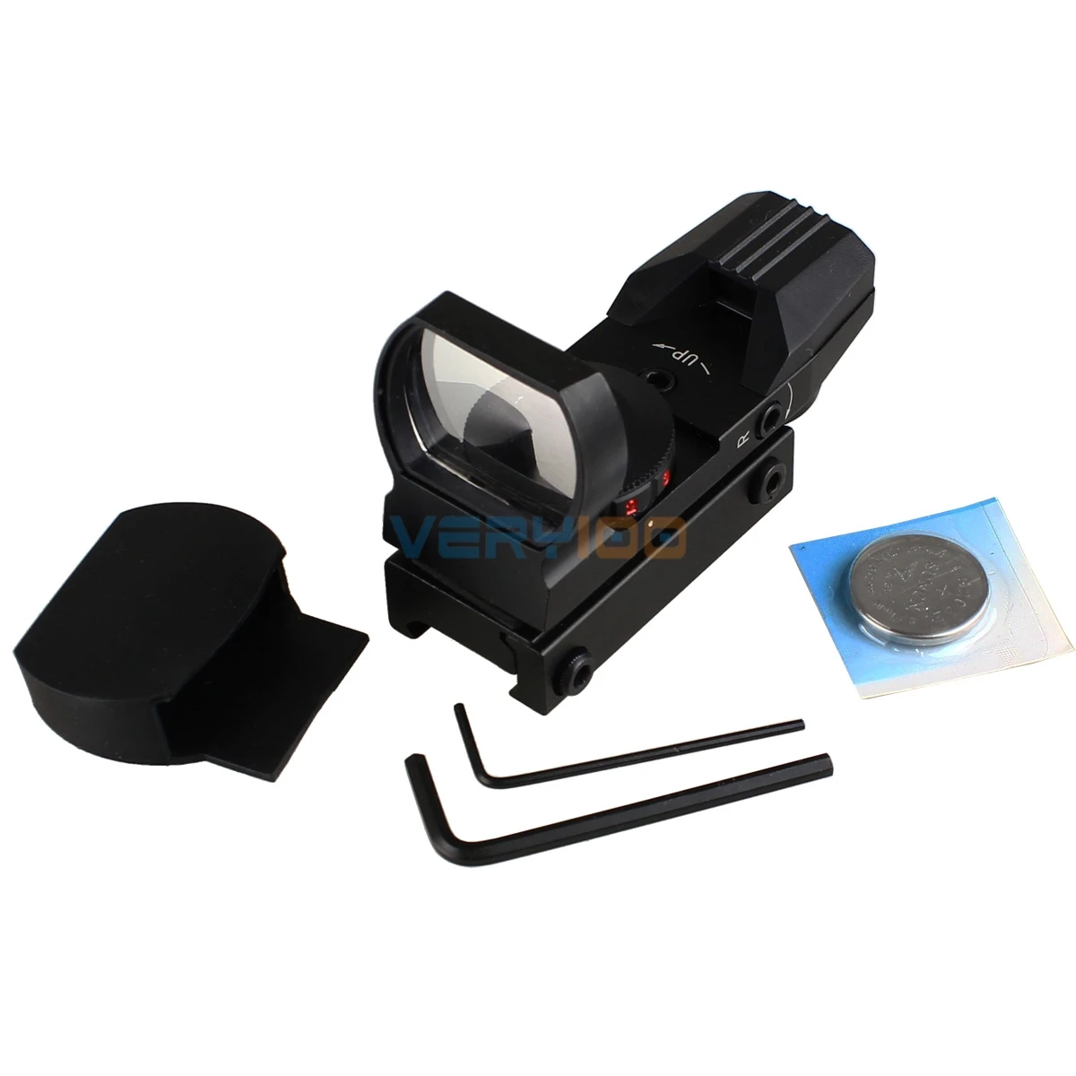 VERY100 Hunting Scopes Holographic Laser Red /Green Dot Sight Scope 4-Type Reticle Reflex Sights With 20mm Rail Mount | Спорт и