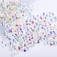 ss3 ss8 nude crystal ab rhinestones back flat round nail art decorations and stones non hotfix rhinestones crystals for glass