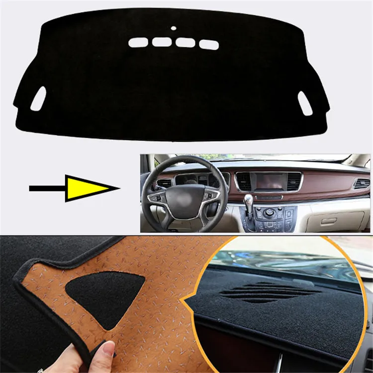 

New Interior Dashboard Carpet Photophobism Protective Pad Mat For Buick GL8 2011-2015