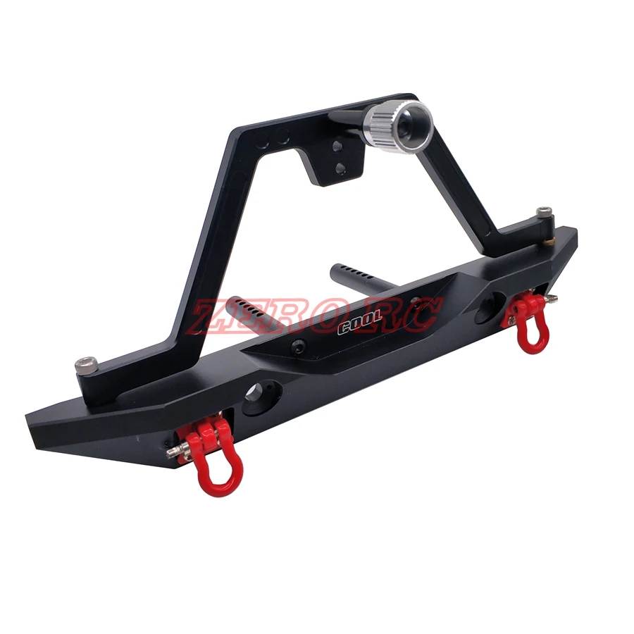 Металлический задний бампер с держателем светильник шин для 1/10 RC Crawler Car Axial SCX10 &amp