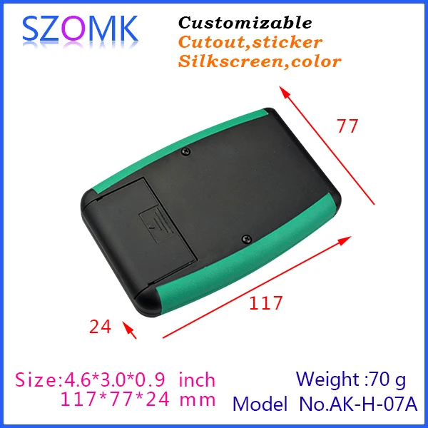 5 шт. в партии карманный пластмассовый корпус электронная сигарета 117*77*24 мм 2015