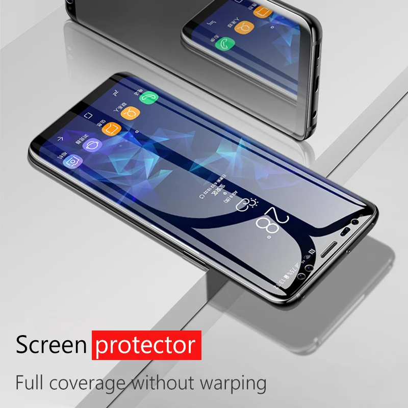 Закаленное стекло Ionct 6D для Samsung Galaxy S8 S9 Plus Note 8 Защита экрана S6 S7 Edge защитная