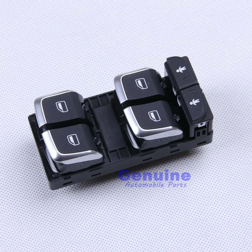 Новый хромированный водительский Электрический переключатель главного окна для