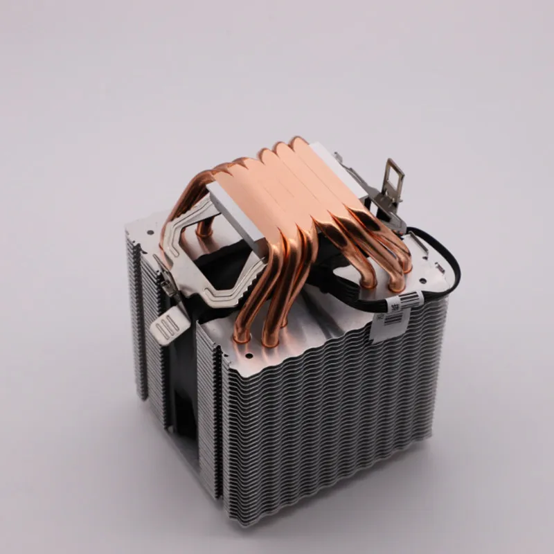 Rectangular base 2U кулер процессора w/PWM разъем вентилятора для LGA 2011 серверный радиатор вентилятор охлаждения процессора 2U боковой удар для X79 материнской платы Прямоугольный вентилятор - Цвет лезвия: Rectangular base