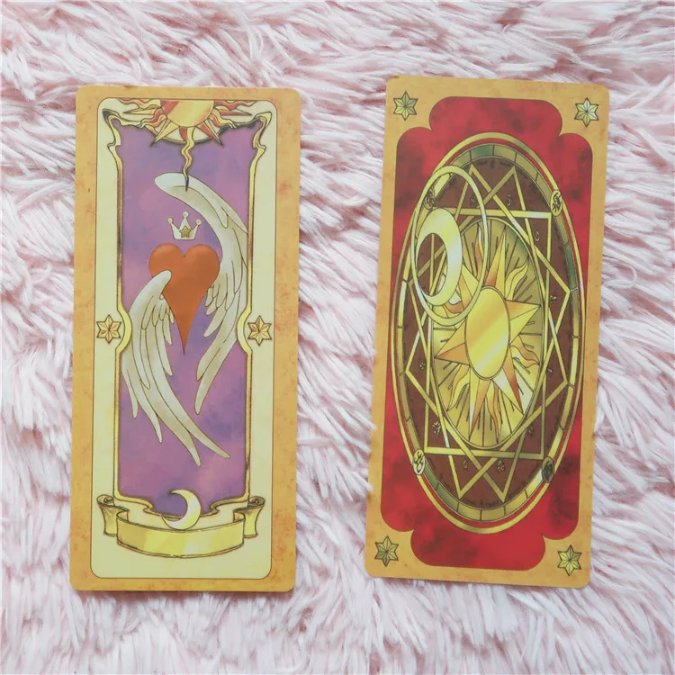 Cardcaptor Sakura Kinomoto Таро Волшебная книга 2 версии с Клоу карты набор в коробке косплей реквизит коллекционные вещи подарок для детей девочек
