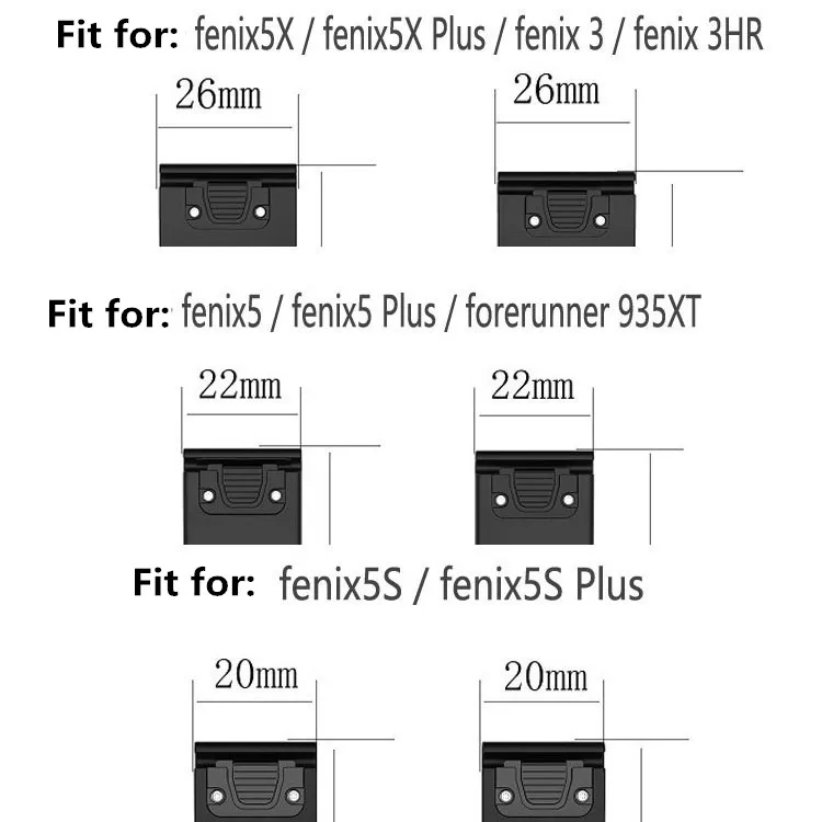 Смарт-часы 26 22 20 мм для Garmin Fenix 5 6 5X 6X 6s Fenix 3, быстроразъемный легкий силиконовый ремешок для наручных часов 11,6